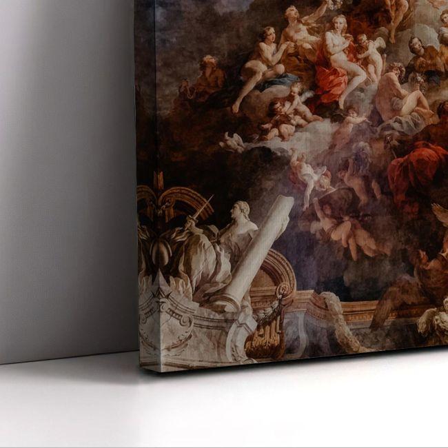 Canvas print Top of the Palace of Versailles, Michelangelo