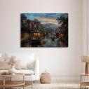 Canvas print San Francisco cable cars