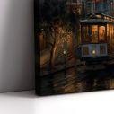 Canvas print San Francisco cable cars