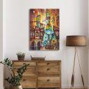 Canvas print Medieval doctor