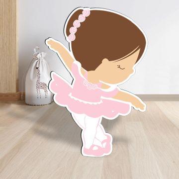 Wooden figureCute ballerina 2
