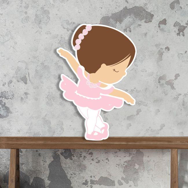 Wooden figureCute ballerina