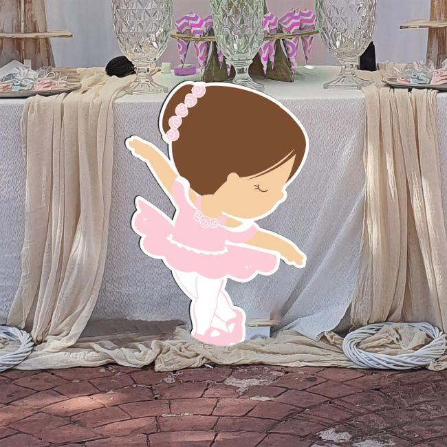 Wooden figureCute ballerina