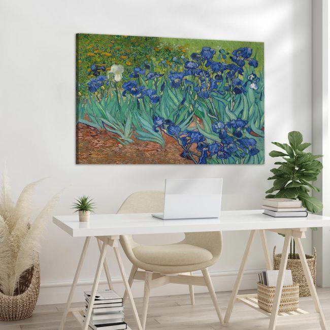 Canvas print Irises, Vincent van Gogh