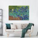 Canvas print Irises, Vincent van Gogh