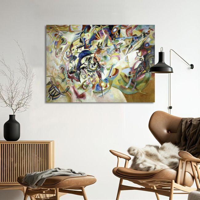 Canvas print Composition VII lighter, Kandinsky W.