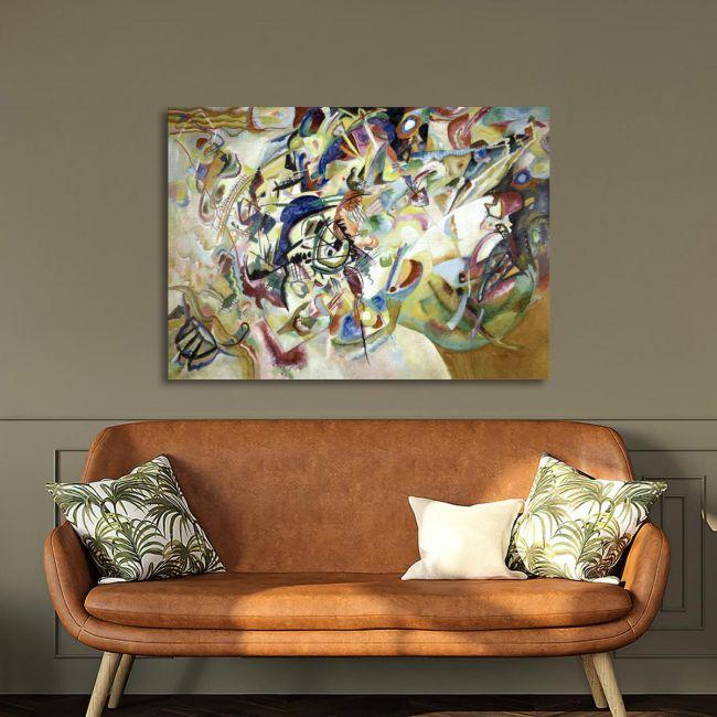 Canvas print Composition VII lighter, Kandinsky W.