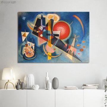 Canvas print In the blue, W.Kandinsky