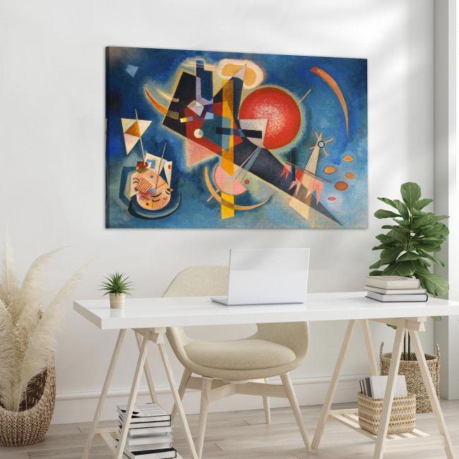 Canvas print In the blue, W.Kandinsky
