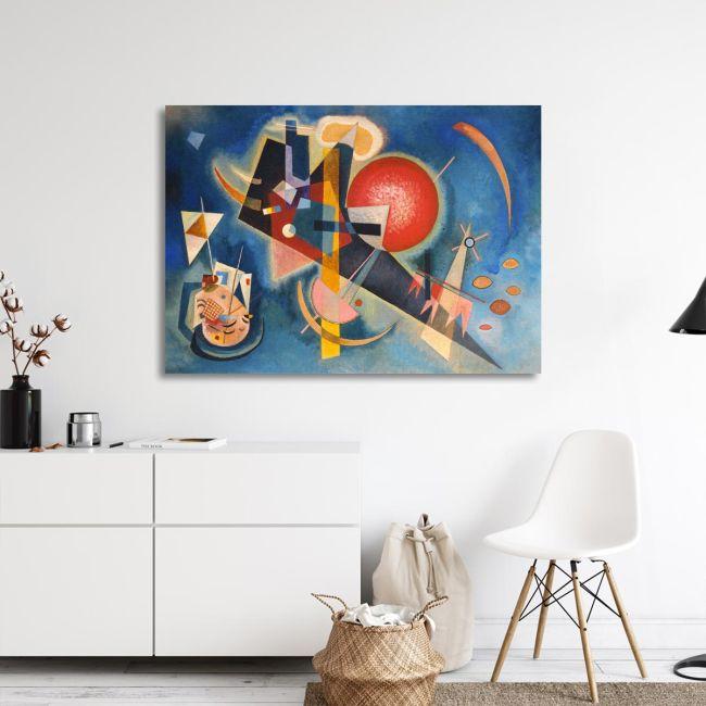 Canvas print In the blue, W.Kandinsky