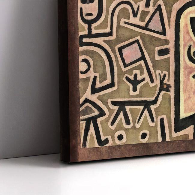 Canvas print Intention, Paul Klee,3 panels