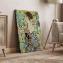 Canvas print Lady with a fan, Klimt G.