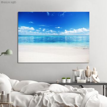 Canvas print To the sea