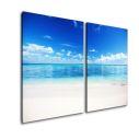 Canvas print To the sea, two panels