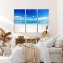 Canvas print To the sea,3 panels