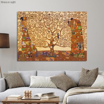 Canvas print Tree of life I, Klimt Gustav
