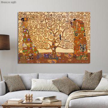 Πίνακας ζωγραφικής Tree of life I, Klimt Gustav, καμβάς 1