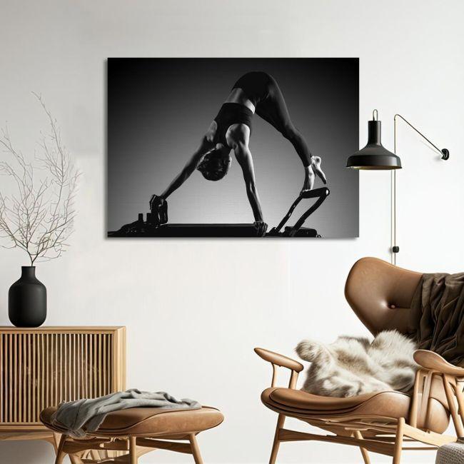 Canvas printPilates training