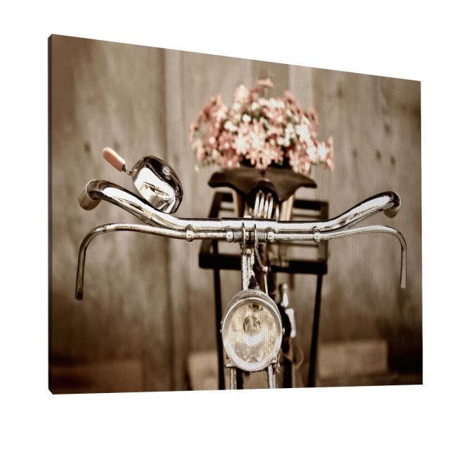 Πίνακας σε καμβά Old bicycle, καμβάς 6