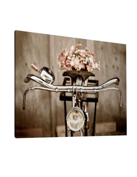 Πίνακας σε καμβά Old bicycle, καμβάς 6