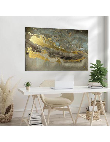 Canvas print Gold marble texture