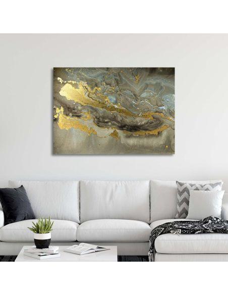 Canvas print Gold marble texture
