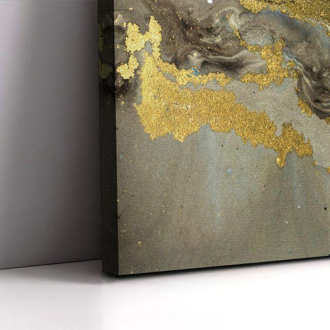 Canvas print Gold marble texture
