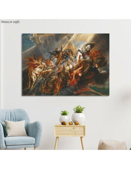 Πίνακας ζωγραφικής The fall of Phaeton, Rubens P. P., καμβάς 1