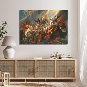 Πίνακας ζωγραφικής The fall of Phaeton Rubens P. P. Καμβάς τελαρωμένος Όψη 1 2