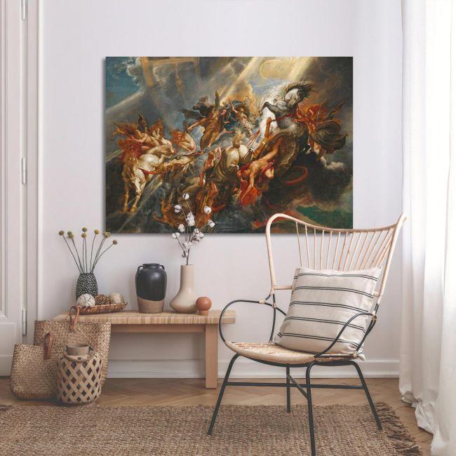 Canvas print The fall of Phaeton, Rubens P. P.