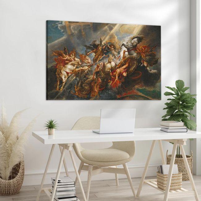 Canvas print The fall of Phaeton, Rubens P. P.