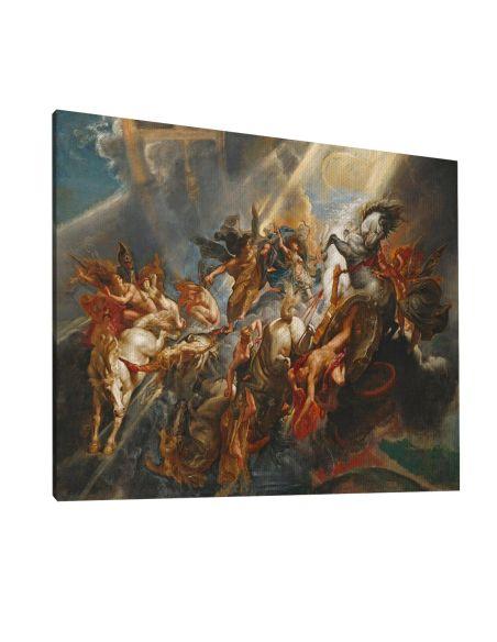Canvas print The fall of Phaeton, Rubens P. P.