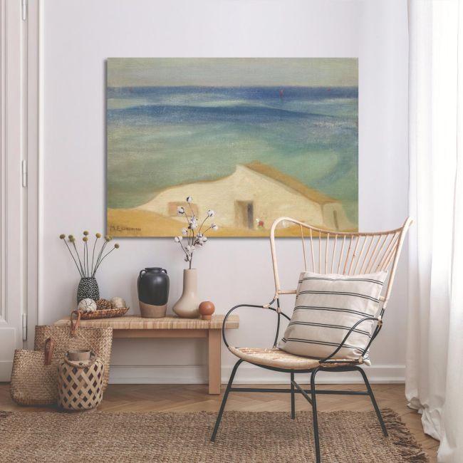 Canvas print House by the sea, Oikonomou M.