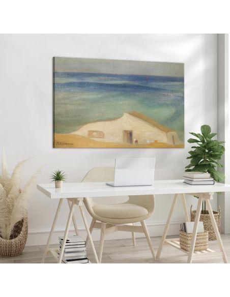 Canvas print House by the sea, Oikonomou M.