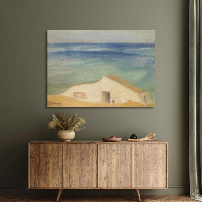 Canvas print House by the sea, Oikonomou M.