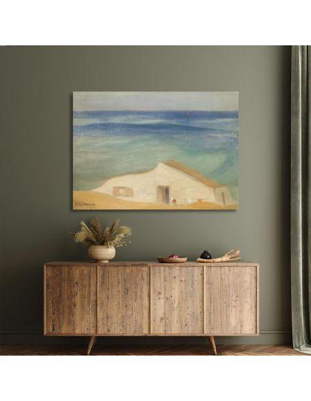 Canvas print House by the sea, Oikonomou M.
