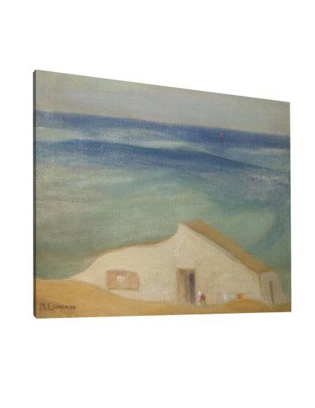 Canvas print House by the sea, Oikonomou M.