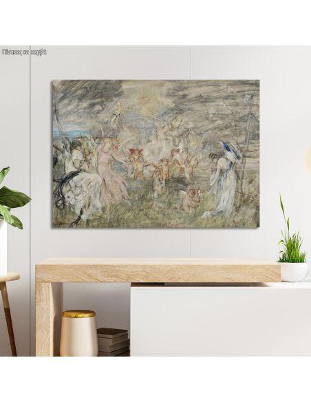 Canvas printSpring Symphony, Gizis