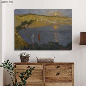 Canvas print Along the coast, Oikonomou M.