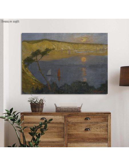 Canvas print Along the coast, Oikonomou M.