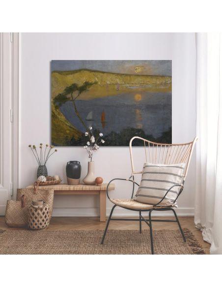 Canvas print Along the coast, Oikonomou M.