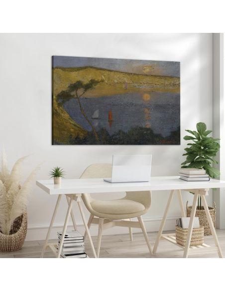 Canvas print Along the coast, Oikonomou M.