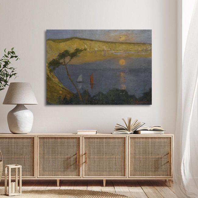 Canvas print Along the coast, Oikonomou M.