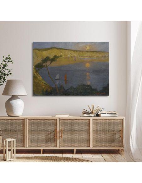 Canvas print Along the coast, Oikonomou M.