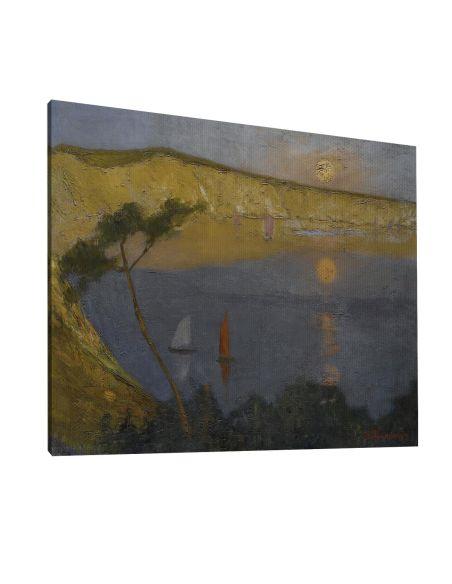Canvas print Along the coast, Oikonomou M.