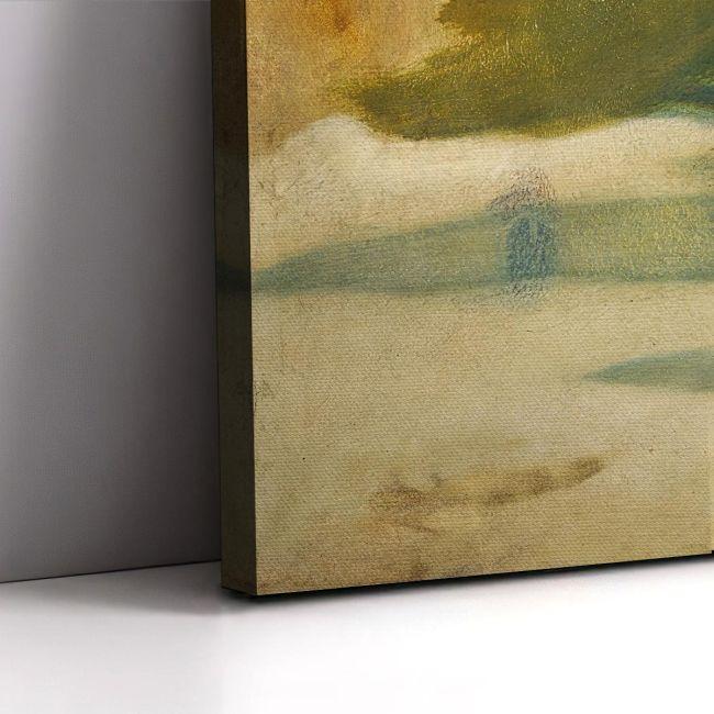 Canvas print Trees in Greek landscape, Oikonomou