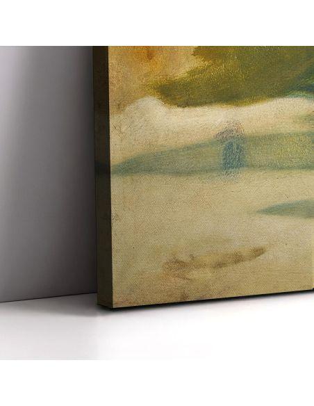 Canvas print Trees in Greek landscape, Oikonomou