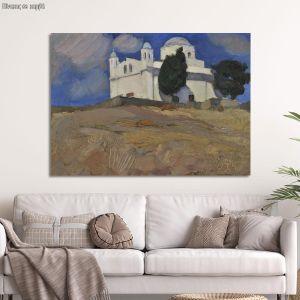 Canvas print Tinos Agios Dimitios Litras