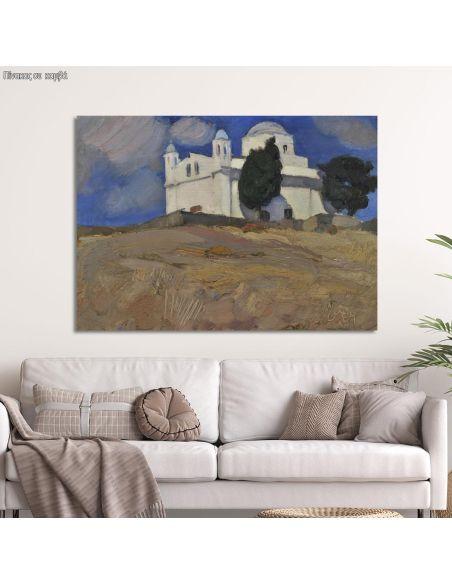 Canvas print Tinos Agios Dimitios Litras