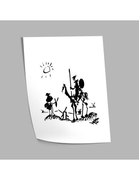 Don Quixote by Pablo Picasso, poster